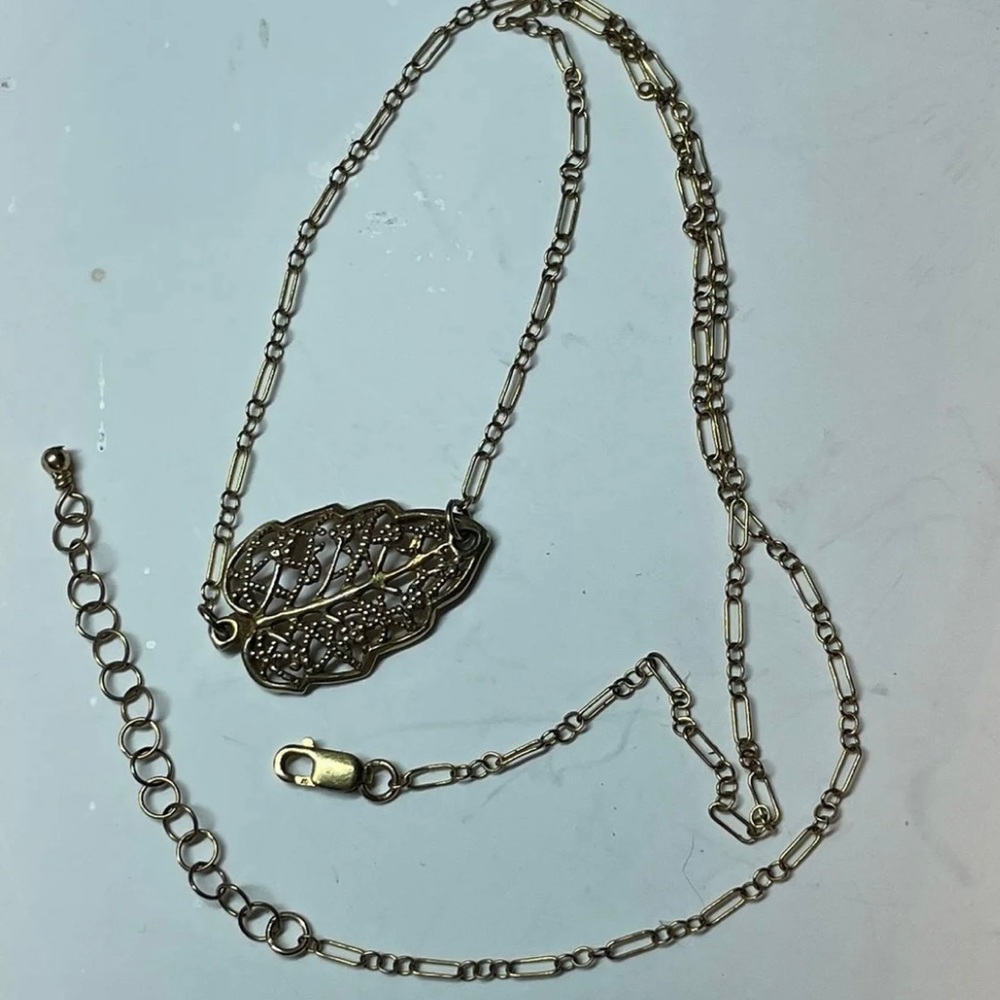 Gold filled necklace